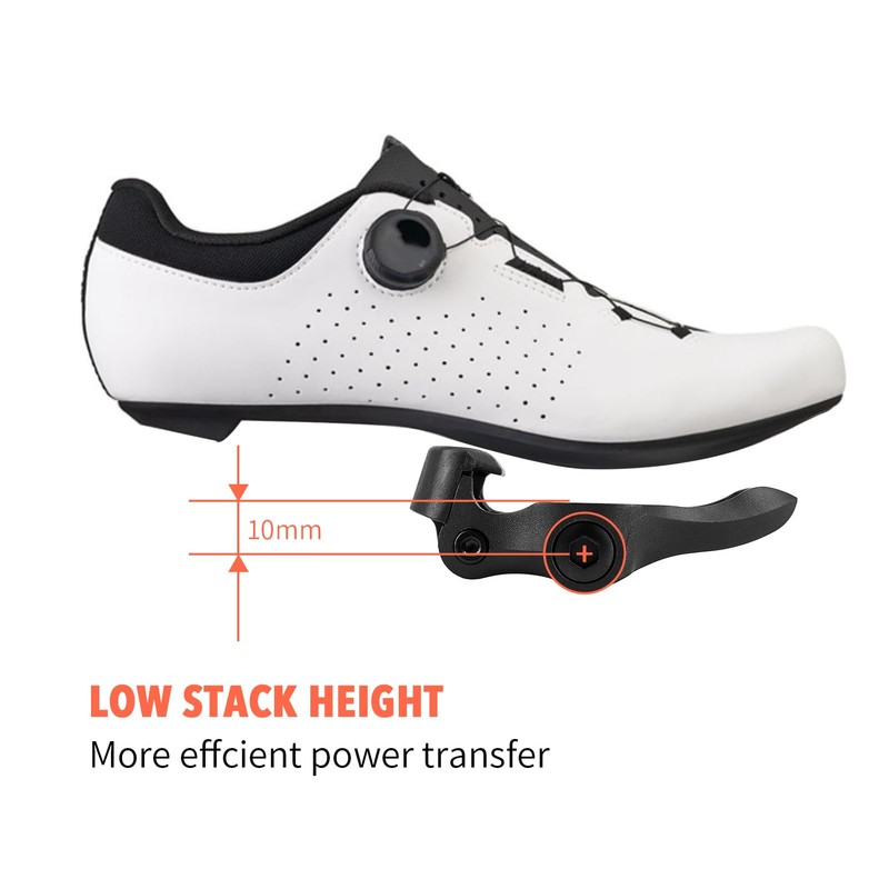 WOWSPORT SPD SL Road Bike Pedals with Cleat,Compatible with Shimano