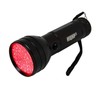 HQRP Portable Professional 51 LED Deep Red Flashlight with a