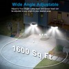 AmeriTop Solar Lights Outdoor, 2 Pack 300 LED High Brightness