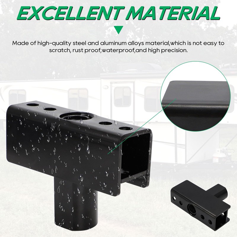 AUTOVIC Pop Up Camper Acme Drawbar Kit with Nut and