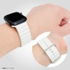 TRINITY トリニティ 互換品 肌触りさらさら 消臭機能付き エラストマーウェーブバンド AppleWatch42mm/41mm/40mm/38mm用 TR-AW26S-ABEW-BK