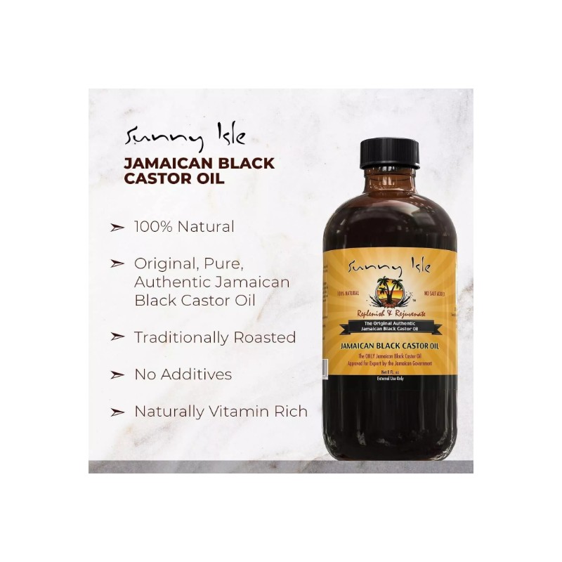 Sunny Isle | original Jamaican Black Castor Oil (8oz)