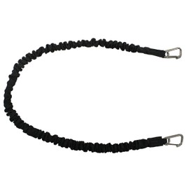 Extreme Max 3006.2777 BoatTector High-Strength Line Snubber & Storage Bungee, Value 2-Pack - 72" with Compact Hooks, Black