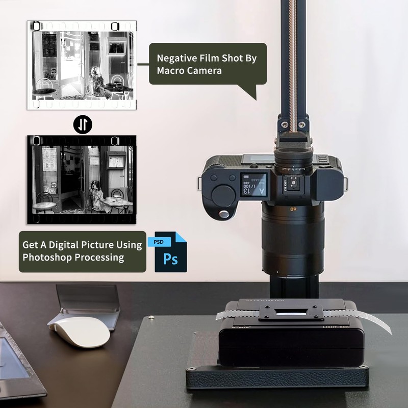 eTone 35mm Film Holder for Slide and Film Viewer, Negative