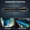 Rechargeable Led Flashlights High Lumens, 990000 LM Super Bright Flashlight