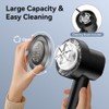 Rechargeable Fabric Shaver, 6-Leaf Blades, LED Display, 3 Speeds