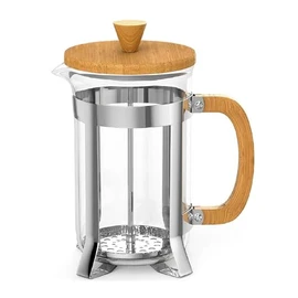 Coffee Culture Bamboo Size: 600Ml French Press/Plunger, Brown, PLNG600-BM