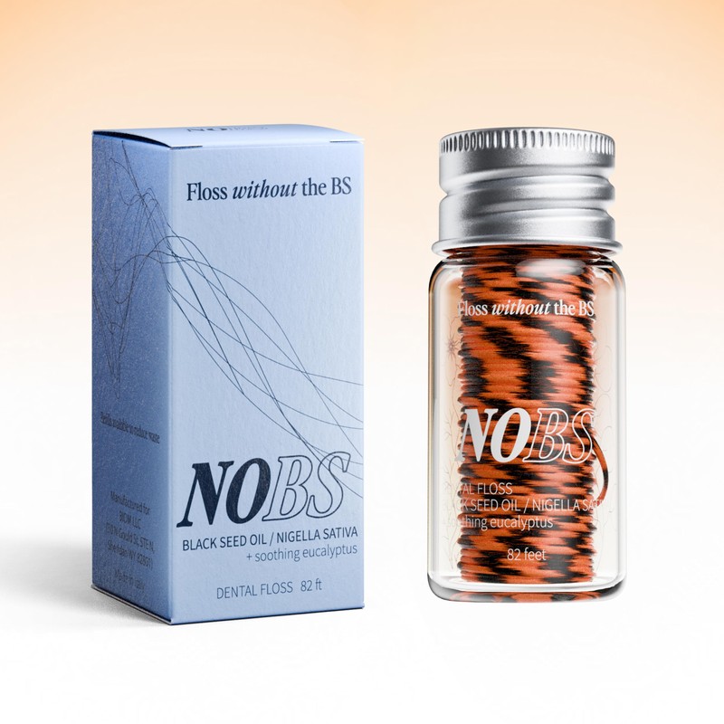 NOBS (No Bad Stuff) Expanding Dental Floss - Nigella Sativa,