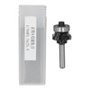 Garosa Roundover Router Bit Edging Router Bit 4 Flutes Rounding