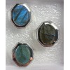 Natural Creations mens sterling silver ring Size 10 Labradorite