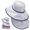 Como Life Aluminum Mesh Hat, Sun Protection to the Neck,