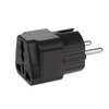 Maclean MCE155 Adapter Socket (UK on EU plug)
