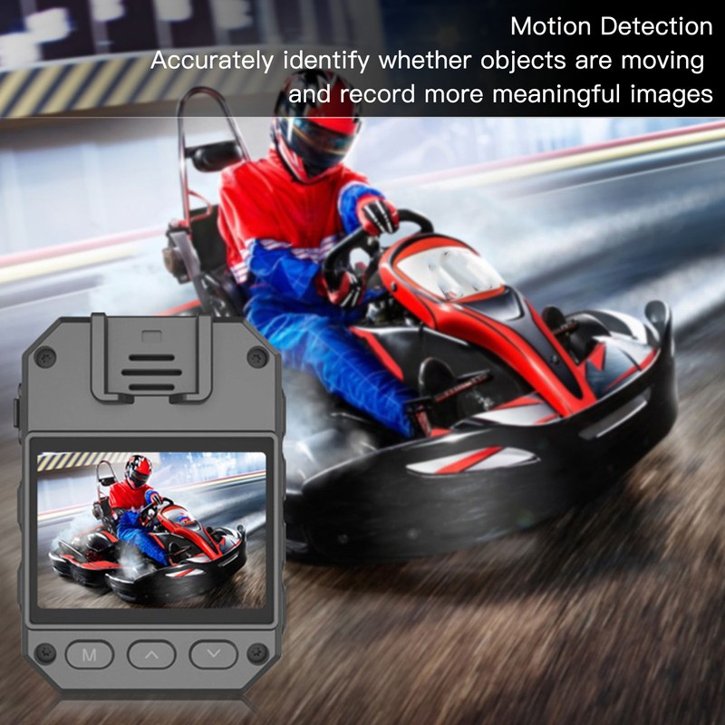 4K HD Body Camera Clip On Wearable Security Camera Night