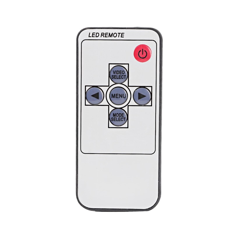 Adjustable Black Headrest Display 7-Inch Universal Control Headrest Video Player