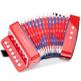 New Classic Toys 230 Musical Instrument Accordion with Music Book 10055-NEW