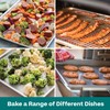Baker's Secret 4pcs Set, 2x Baking Trays for Oven, 100%