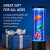 Handsbrain Mini Bubble Fish Lamp, 7 Color Changing Mood Light