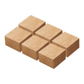YPC Japanese Brick Block Interior Decorative Display Lightweight Furniture Indoor Renblock Home Half Cover 6pcs SF Beige