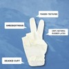 Industrial Latex Disposable Gloves, 1000 Pack, Size Small, Textured Fingertips,