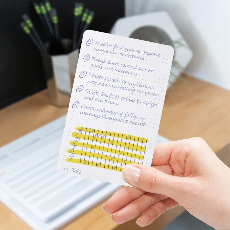 Notsu Dotted Index Cards 4x6 inch (Pack of 50) |