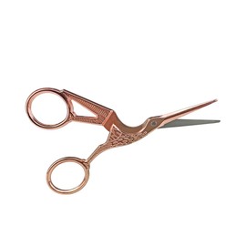 Magic Lashy Small Scissors for False Eyelashes - Metal Scissors Eyelash Scissors for Cutting Tape Eyelashes & Magnetic Eyelashes - Rose Gold