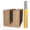 Bestgle 3pcs 1/2 Inch Shank Ball Nose Core Box Router