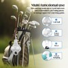Wshxjzyay Golf Ball Holder for Bag, Golf Ball Holder Silicone,