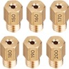 Main Jet Jetsetmoto Mikuni Hexagonal/Large [6X11.5] #150#160#170#180#190#200 Main Jet Set