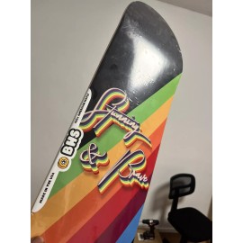 Be happy Skateboards RARE “STUNNING & BRAVE” SKATEBOARD DECK - PRIDE INSPIRED By BHS +FREE GRIPTAPE