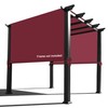Alion Home Waterproof Pergola Cover - Universal Replacement Canopy for