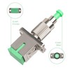 Duogalia FCAPC Male to SCAPC Female Fiber Optic Adapter SingleMode