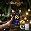 XMCOSY+ Outdoor String Lights, Smart Patio Lights 100Ft Dimmable String