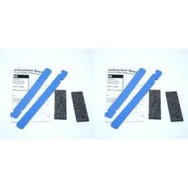 12002126 Exactly fits WHIRLPOOL DRYER DRUM GLIDE KIT REPLACEMENT (2)