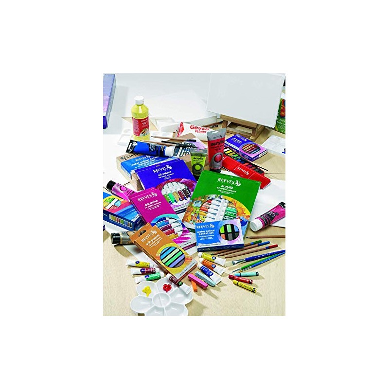 Reeves Gouache Colour Tube Set, 10 ml - 24 Pack