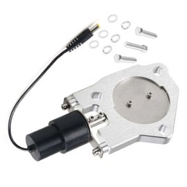 2.5" Electric Exhaust Y-pipe Valve Kit with Remote Switch Dump Valve