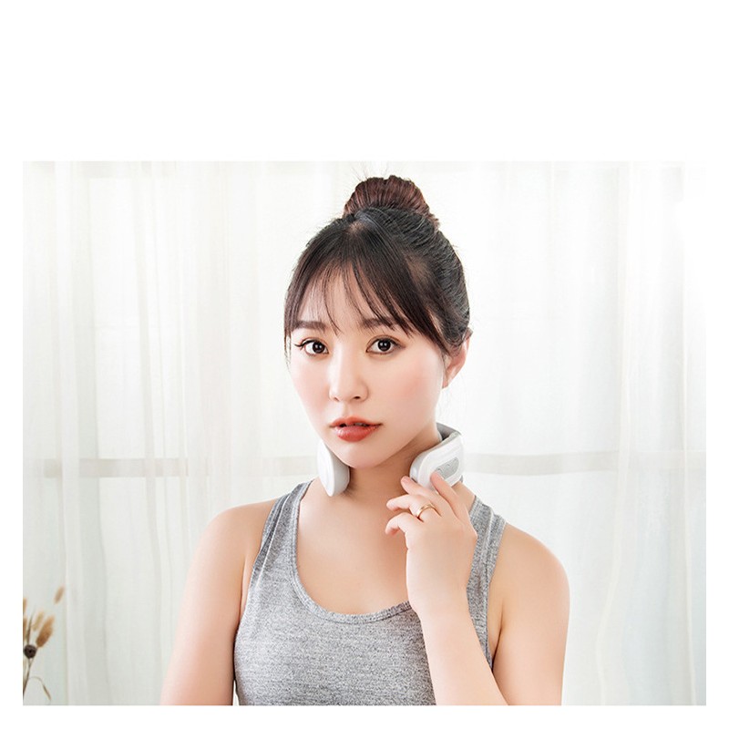 Four-head cervical spine heating care neck physiotherapy multi-functional massage massager