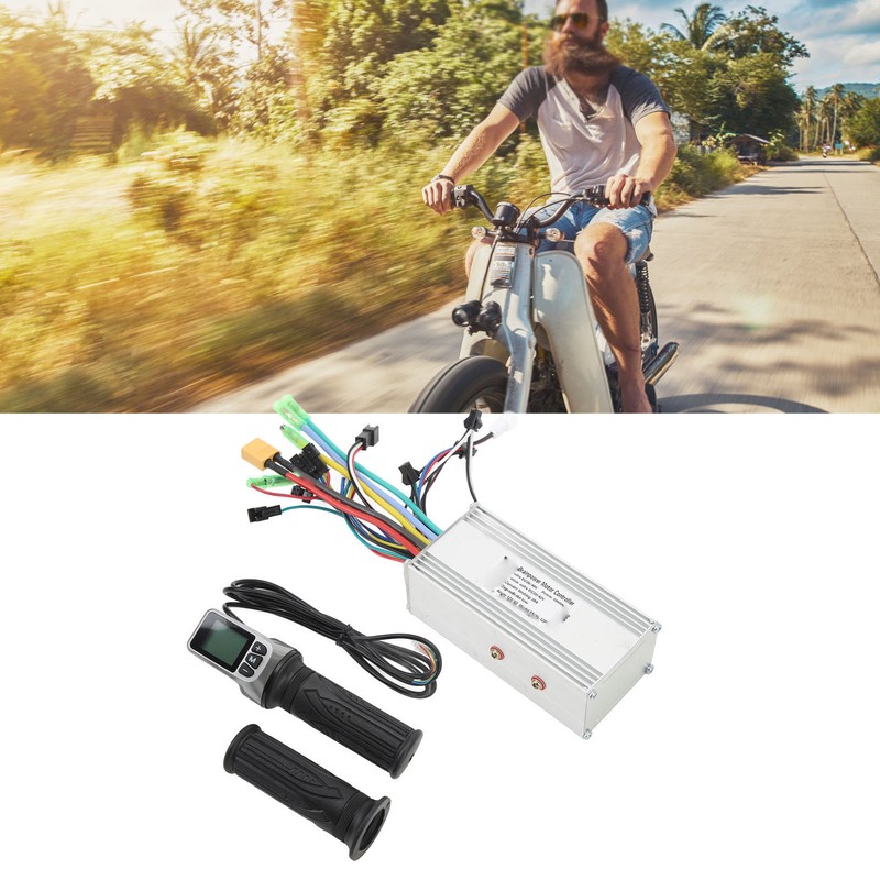 Electric Bike Controller Kit 36V 48V 1000W 38A Sine Wave