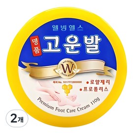 Gounbal luxury foot cream, 1 pack, 2 pieces, 110g / 고운발 명품 풋크림, 1개입, 2개, 110g