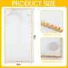 Newtay Marble Tray with Golden Foiling Natural Marble Board White