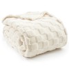 David's Home Ultra Soft Fleece Blanket Twin Size - Checkered