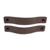 Brute Strength - Leather Handles for Furniture - Suede -