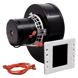Adviace Replacement PU-4C442 PU4C442 Convection Blower for Englander/England 25-PDVC 55-SHP10 25-EP 25EP 55-SHP10L, for Englander Models Pre 2002 25-PDV & 25PDVC & 55-SHP22 & 55-TRP22 Pellet Stoves