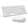 J JOYACCESS Wireless Keyboard and Mouse, Slim Wireless Keyboard Mouse