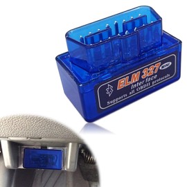 Escáner de diagnóstico automático para coche, mini ELM327 OBDII, detector de fallos de coche, herramienta profesional de escaneo Bluetooth y lector de código, apto para Android Windows