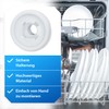 VIOKS Dishwasher Basket Wheels 8 Pieces Replacement for Basket Wheels