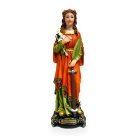 12" St Philomena Saint Santa Filomena Statue Figurine Figure Imagen Religious Catholic Christian Religious Gift