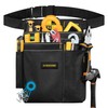 WORKADE Heavy Duty 8-Pockets Single Side Tool Belt for Men
