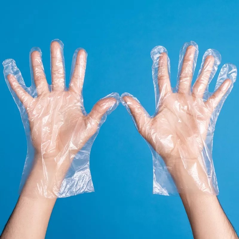 Packsys Guantes De Plástico Desechables Polietileno 1000 Pzs