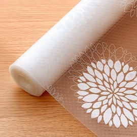 Cooyes Shelf Liners for Kitchen Cabinets Refrigerator Liners Waterproof Kitchen Cupboard Liner Plastic Drawer Mats EVA Material Non Adhesive Fridge Mats for Shelves