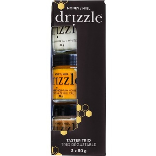 Drizzle Honey Taster Trio Pack of 3 X80g